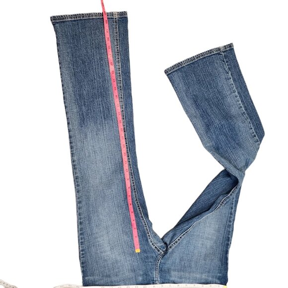 Calvin Klein. Y2K, 100% Cotton, relaxed boot cut jeans. Size: 29/8 - Picture 8 of 9